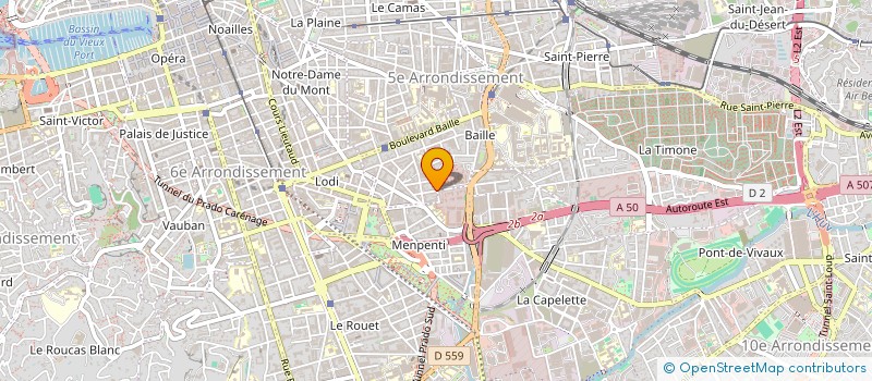 localisation de l'entreprise MONSIEUR FLORENT CONVALLI à MARSEILLE