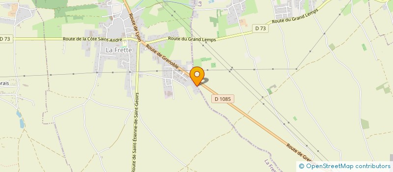 localisation de l'entreprise MONSIEUR FLORENT CORBIERE  LA FRETTE