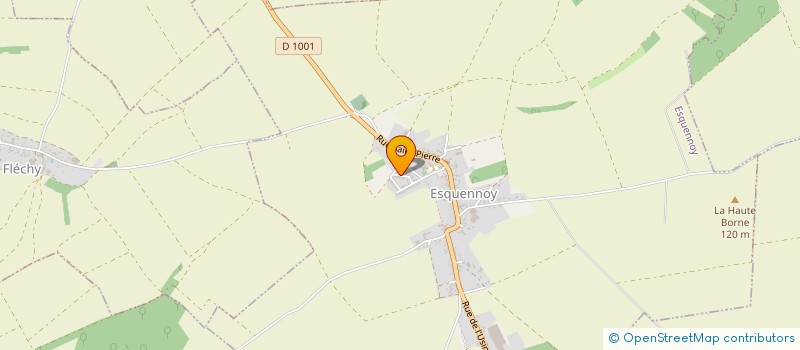 localisation de l'entreprise MONSIEUR FLORENT CORBIERE  ESQUENNOY