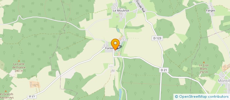 localisation de l'entreprise MONSIEUR FLORENT CORNELIS  BROSSES