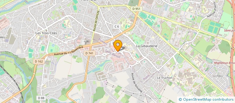 localisation de l'entreprise MONSIEUR FLORENT CORNIETI  POITIERS