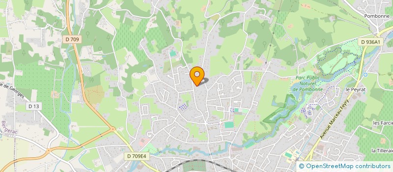 localisation de l'entreprise MONSIEUR FLORENT CORNU  BERGERAC