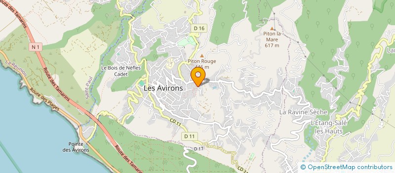 localisation de l'entreprise MONSIEUR FLORENT CORREIA à LES AVIRONS