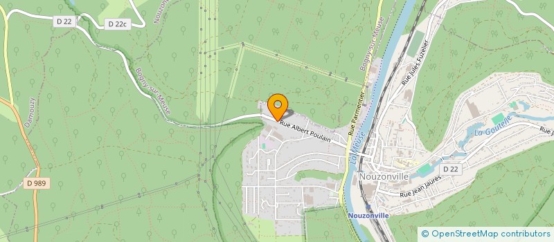 localisation de l'entreprise MONSIEUR FLORENT CORREIA DA SILVA  NOUZONVILLE