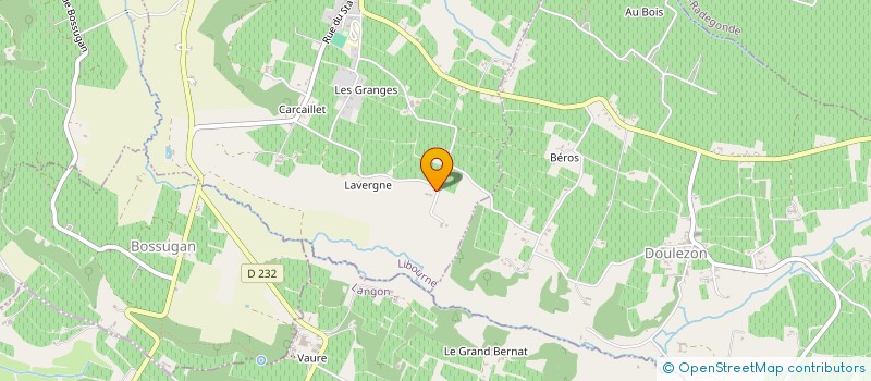 localisation de l'entreprise MONSIEUR FLORENT COUDERC  PUJOLS