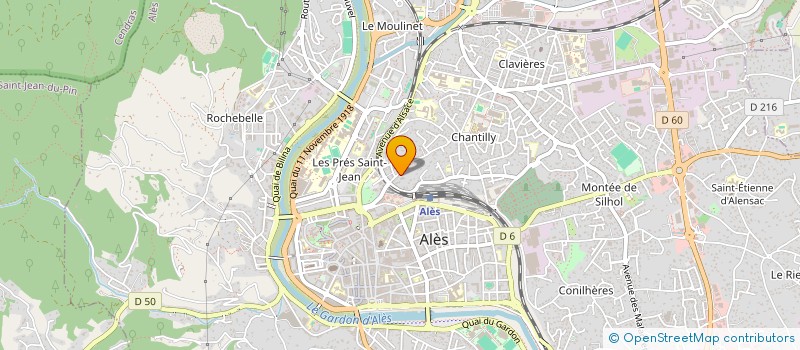 localisation de l'entreprise MONSIEUR FLORENT COULET à ALES