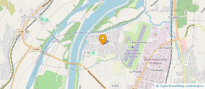 localisation de l'entreprise MONSIEUR FLORENT COURDESSES  ANCONE