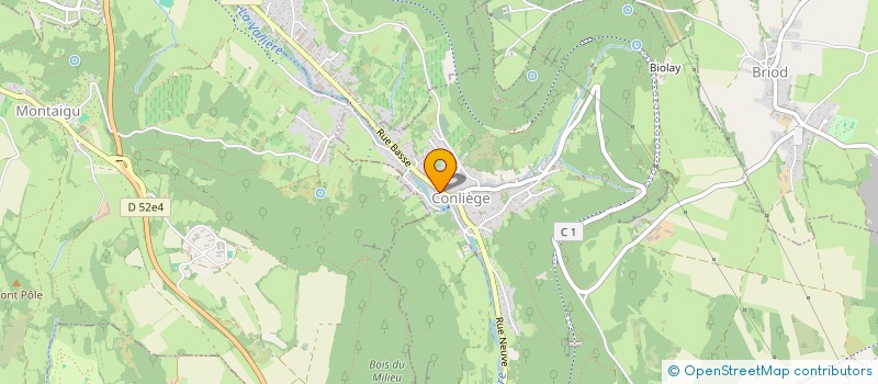 localisation de l'entreprise MONSIEUR FLORENT CRAMPON  CONLIEGE