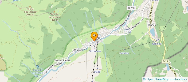 localisation de l'entreprise MONSIEUR FLORENT CREPY-MARGLAIS  CHATEL