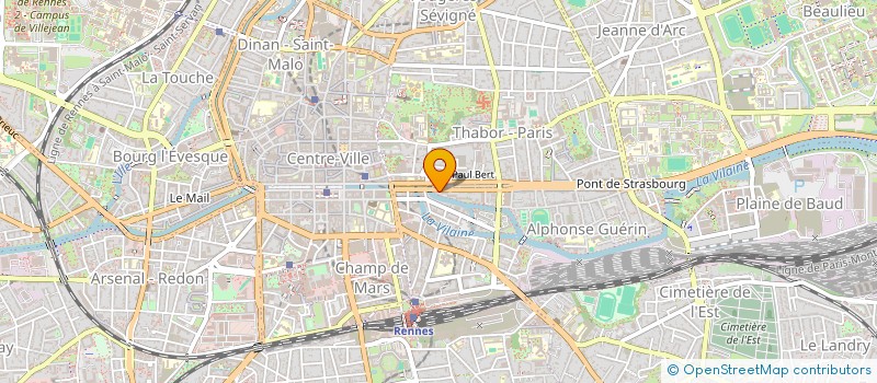 localisation de l'entreprise MONSIEUR FLORENT CRIOU  RENNES