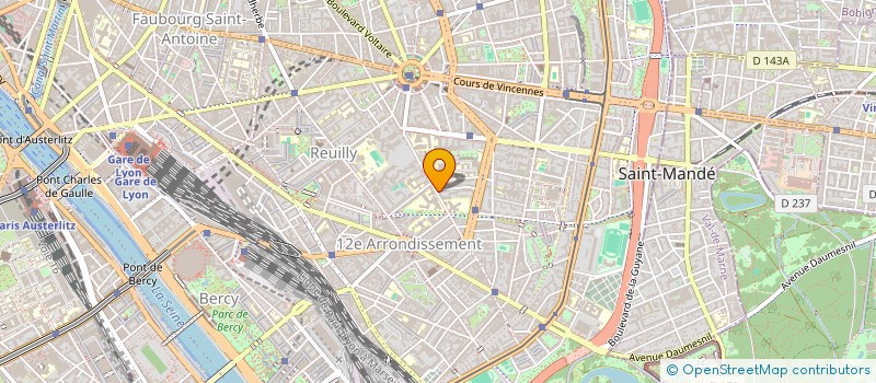 localisation de l'entreprise MONSIEUR FLORENT CROZEL  PARIS