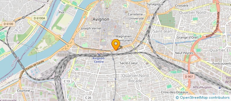 localisation de l'entreprise MONSIEUR FLORENT D'AMATO  AVIGNON