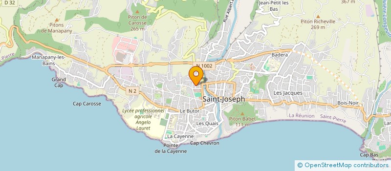 localisation de l'entreprise MONSIEUR FLORENT DAMOUR à SAINT-JOSEPH