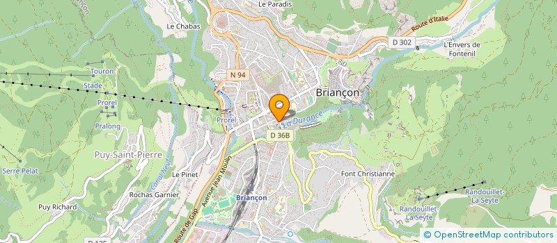 localisation de l'entreprise MONSIEUR FLORENT DAO-CASTELLANA à BRIANCON