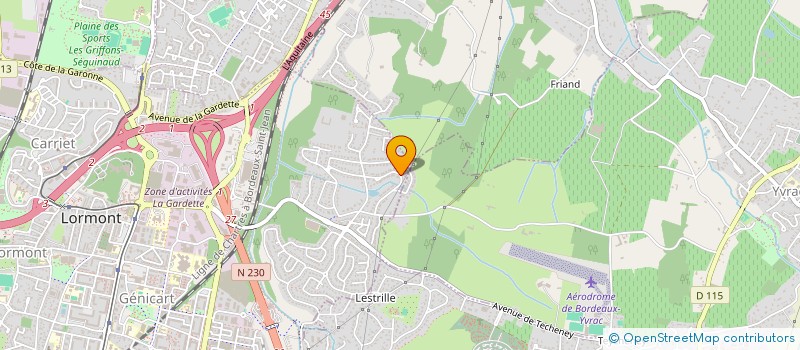 localisation de l'entreprise MONSIEUR FLORENT DE CEA  LORMONT