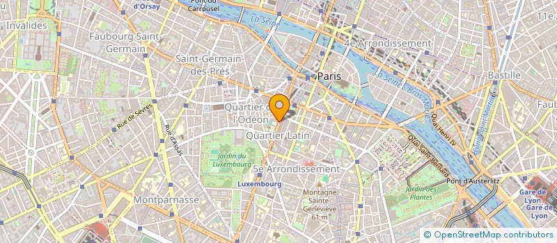 localisation de l'entreprise MONSIEUR FLORENT DE GIGORD  PARIS