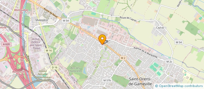 localisation de l'entreprise MONSIEUR FLORENT DE LA FOREST DE DIVONNE  SAINT-ORENS-DE-GAMEVILLE