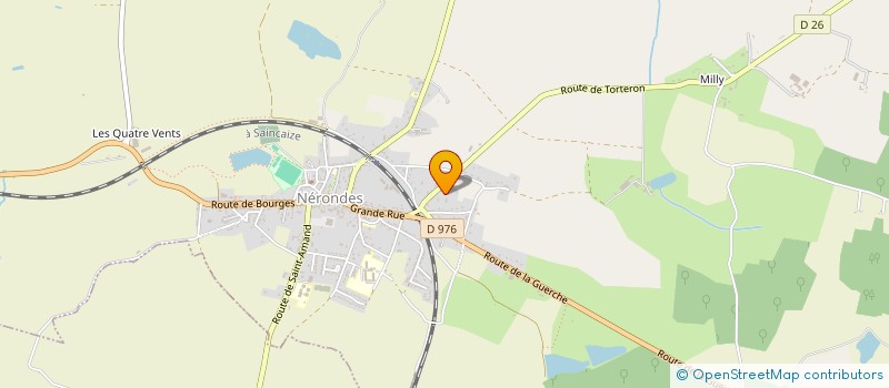 localisation de l'entreprise MONSIEUR FLORENT DEBRADE  NERONDES