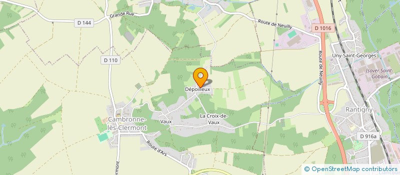 localisation de l'entreprise MONSIEUR FLORENT DEBRIE  CAMBRONNE-LES-CLERMONT