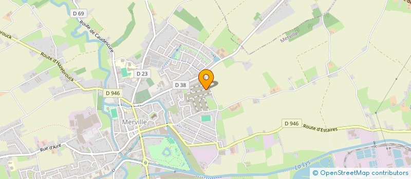 localisation de l'entreprise MONSIEUR FLORENT DEHOUCK  MERVILLE