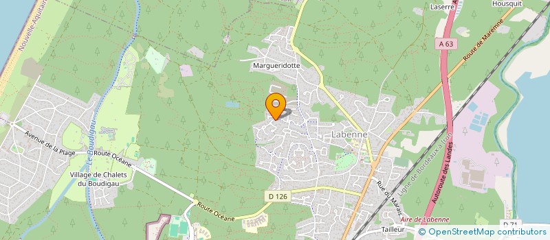 localisation de l'entreprise MONSIEUR FLORENT DEISTING  LABENNE