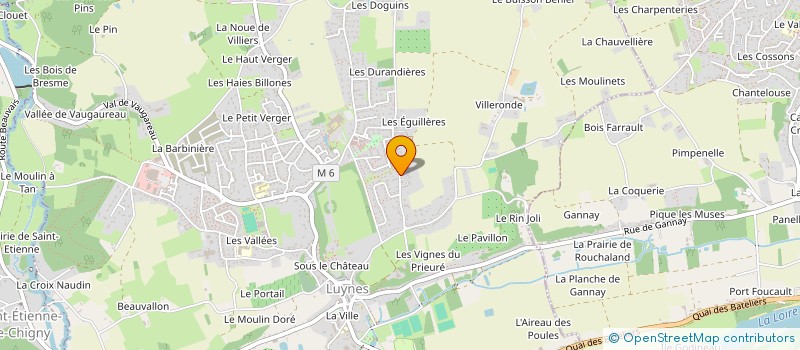 localisation de l'entreprise MONSIEUR FLORENT DELASSUS  LUYNES