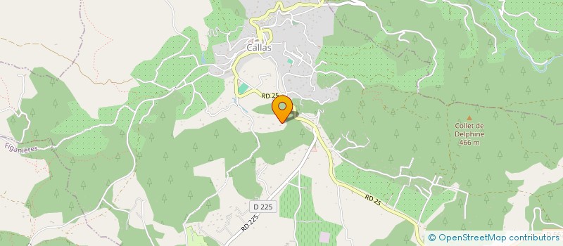 localisation de l'entreprise MONSIEUR FLORENT DENAT  CALLAS