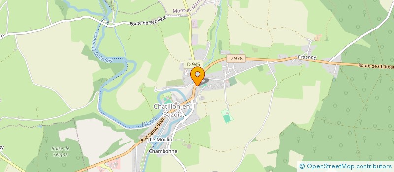 localisation de l'entreprise MONSIEUR FLORENT DENEUX à CHATILLON-EN-BAZOIS