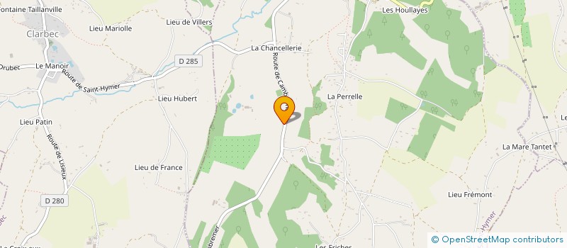 localisation de l'entreprise MONSIEUR FLORENT DES HAYS DE GASSART  SAINT-HYMER