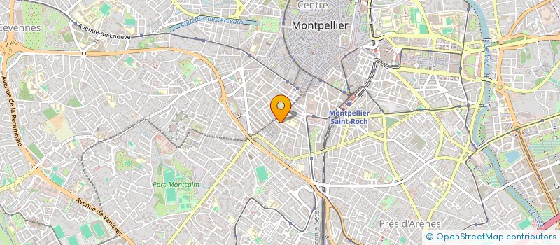 localisation de l'entreprise MONSIEUR FLORENT DESCROIX à MONTPELLIER