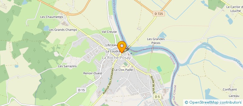 localisation de l'entreprise MONSIEUR FLORENT DESOUCHES  SENILLE-SAINT-SAUVEUR