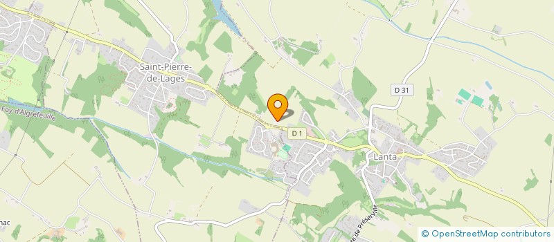 localisation de l'entreprise MONSIEUR FLORENT DESSORT  LANTA