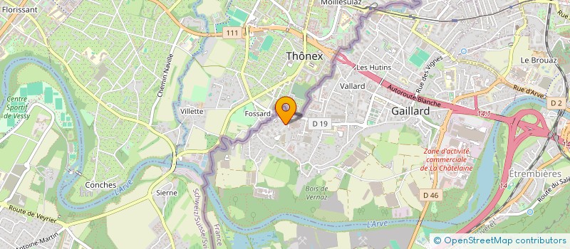 localisation de l'entreprise MONSIEUR FLORENT DI CICCO  GAILLARD