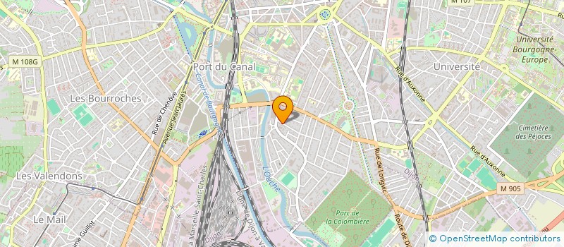 localisation de l'entreprise MONSIEUR FLORENT DIEBOLT  DIJON