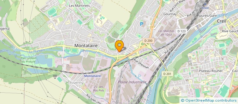 localisation de l'entreprise MONSIEUR FLORENT DIOT  MONTATAIRE