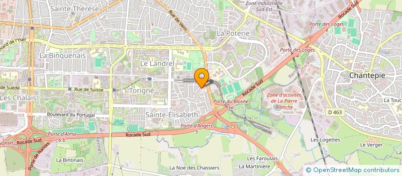 localisation de l'entreprise MONSIEUR FLORENT DOBE  RENNES