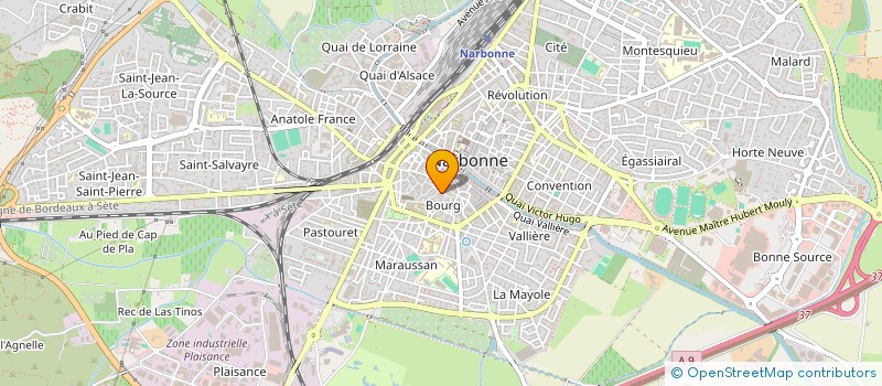 localisation de l'entreprise MONSIEUR FLORENT DONARD  NARBONNE