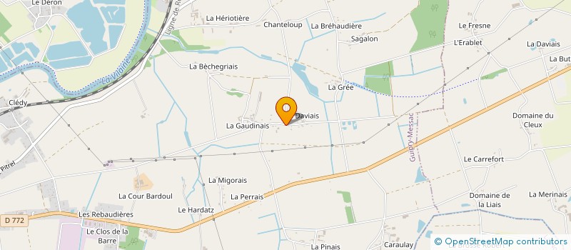 localisation de l'entreprise MONSIEUR FLORENT DOUBLET à GUIPRY-MESSAC