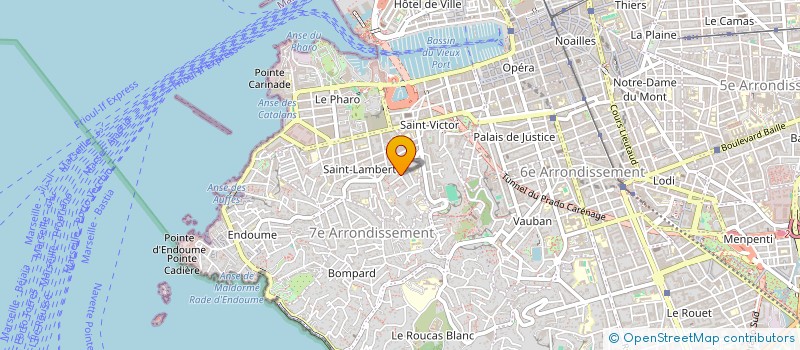 localisation de l'entreprise MONSIEUR FLORENT DROUET à MARSEILLE