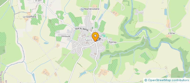 localisation de l'entreprise MONSIEUR FLORENT DROUET  MAUGES-SUR-LOIRE