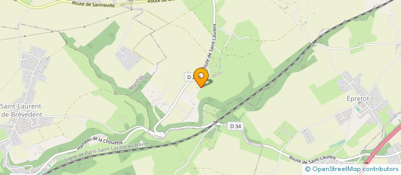 localisation de l'entreprise MONSIEUR FLORENT DROUILLARD  SAINNEVILLE