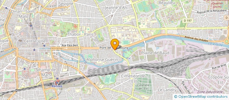 localisation de l'entreprise MONSIEUR FLORENT DROUIN  RENNES