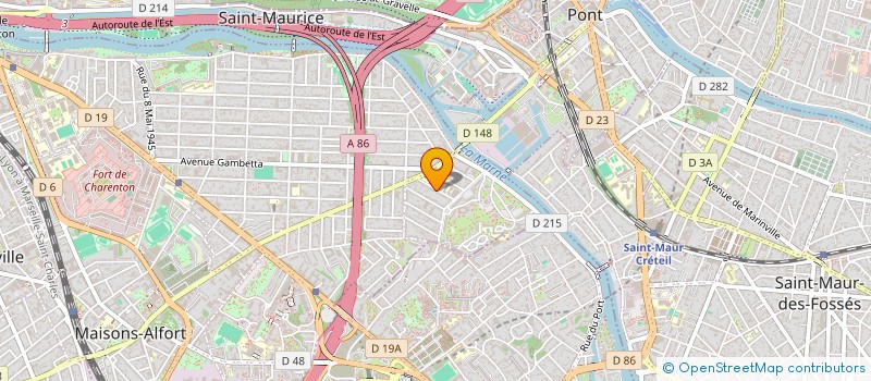 localisation de l'entreprise MONSIEUR FLORENT DROUSSET  MAISONS ALFORT