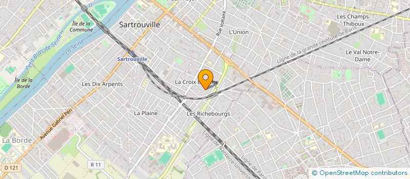 localisation de l'entreprise MONSIEUR FLORENT DRUART à SARTROUVILLE