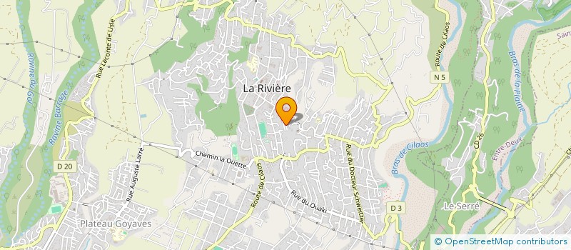 localisation de l'entreprise MONSIEUR FLORENT DUBARD à SAINT-LOUIS