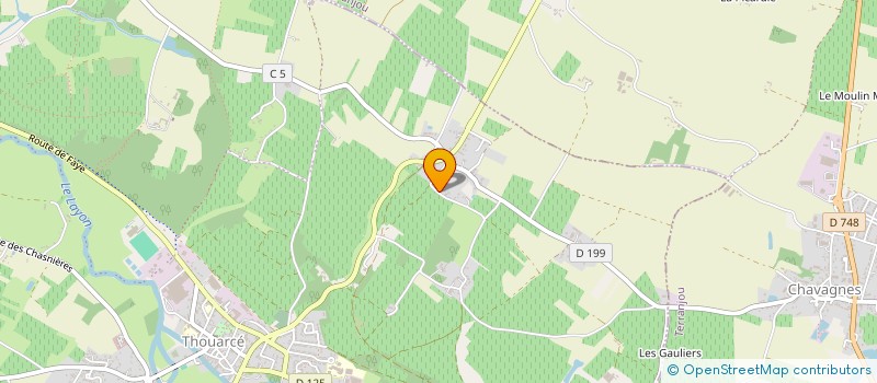 localisation de l'entreprise MONSIEUR FLORENT DUCROTOY  BELLEVIGNE-EN-LAYON