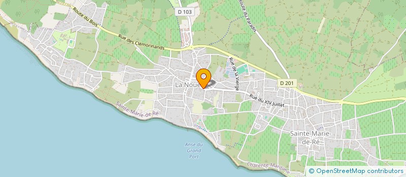 localisation de l'entreprise MONSIEUR FLORENT DUPUIS  SAINTE-MARIE-DE-RE