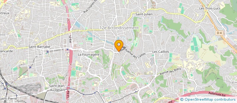 localisation de l'entreprise MONSIEUR FLORENT ELIE DIT COSAQUE à MARSEILLE