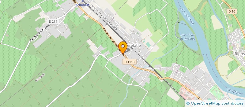 localisation de l'entreprise MONSIEUR FLORENT ESPAIGNET  VIRELADE