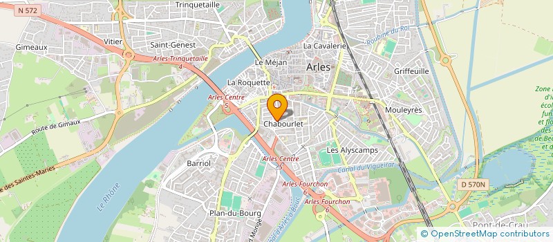localisation de l'entreprise MONSIEUR FLORENT ESPOSITO à ARLES